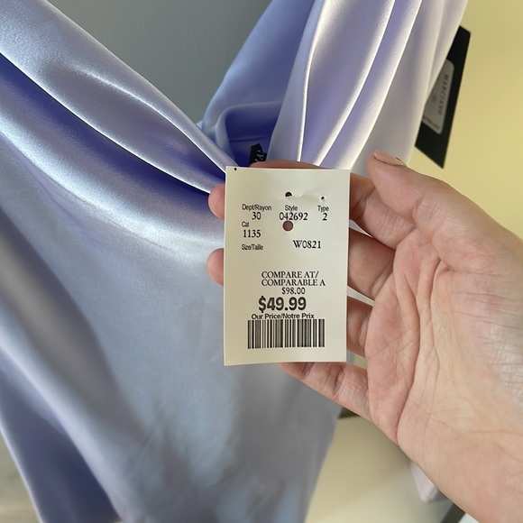 Marciano “Violet Femme” Yani Slip Dress Size Large - Picture 4 of 4